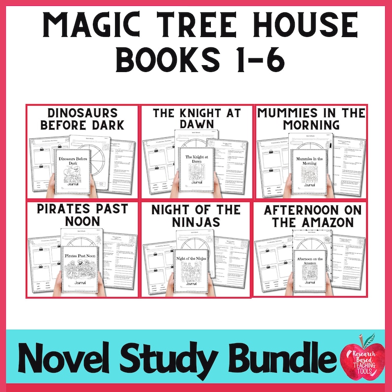 Magic Tree House Bundle | Reading Comprehension Quizzes, Journals ...