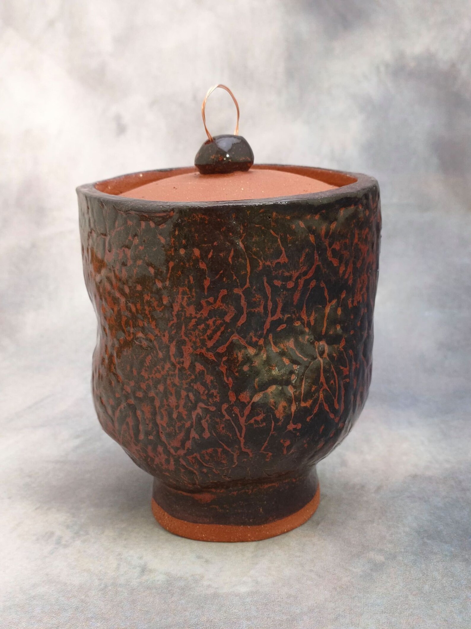Handmade Ceramic Lidded Canister. Etsy Australia