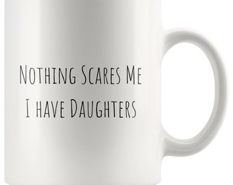 Funny Dad Coffee Mug, Dad Christmas Gift, Father's Day Gift, Gift for Dad From Daughter, Fathers Day Mug, Daddy Coffee Cup, Dad Coffee Mug