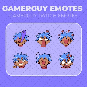 Twitch emotes | Gamerguy Twitch Emotes | GamerguyTwitch Emotes | Emotes For Streamers