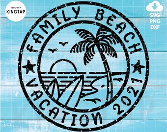 Download Family Beach Vacation Svg Etsy