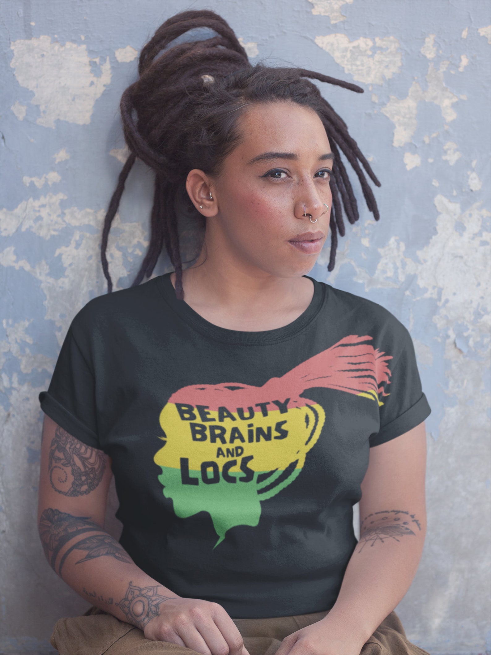 Download Beauty Brains and Locs svg Dreadlocks svg Black Girl Magic ...