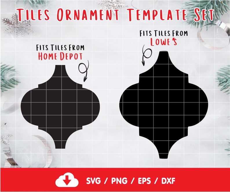 Download Tile Ornament Template SVG Tile Ornament Set For Arabesque ...