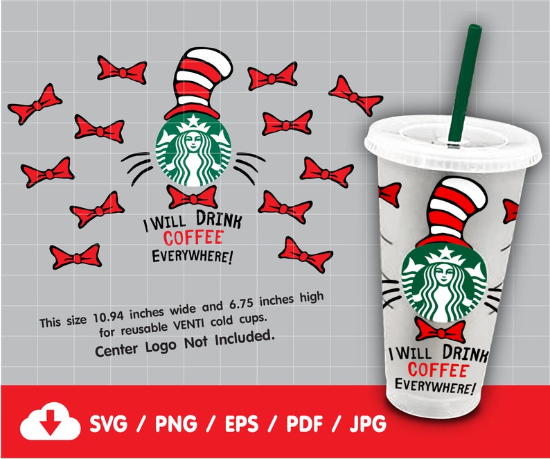 Download Teacher Starbucks Cup SVG Christmas Starbucks Full Wrap ...