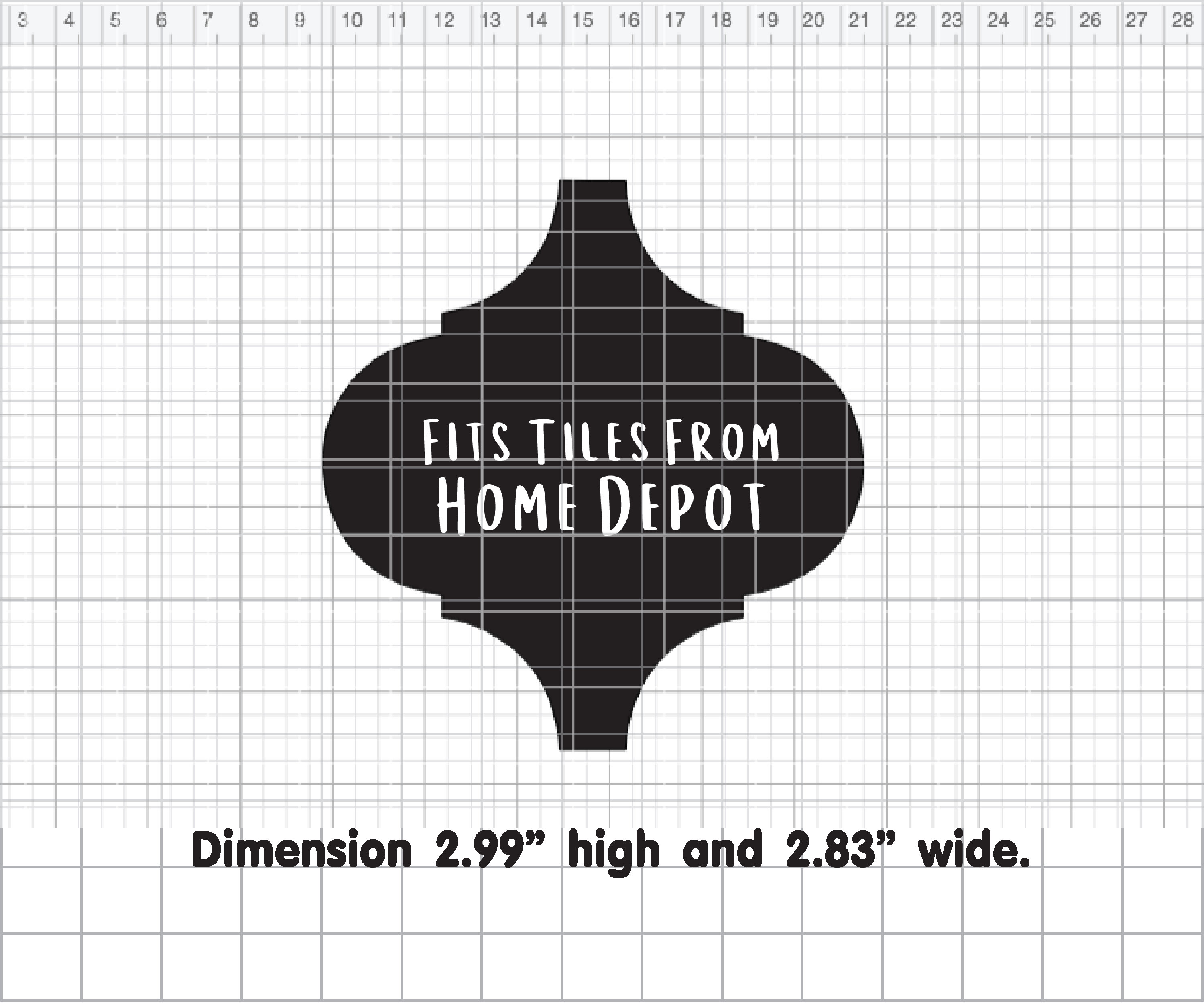 Free Free 279 Home Depot Arabesque Tile Svg SVG PNG EPS DXF File
