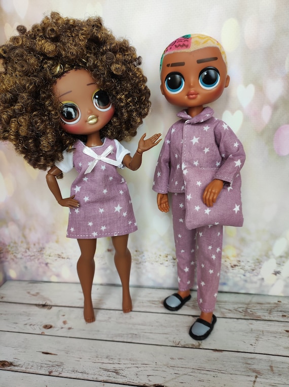 Pajamas for Dolls, Sleeping Suit for Dolls, Sleepwear for Dolls