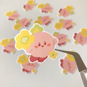 Blumen Kirby Sticker
