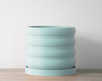 The Bubbly Planter in Teal