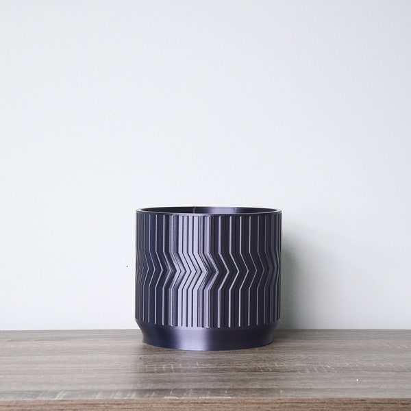 The Sedona Planter in Midnight Blue