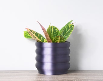 The Bubbly Planter in Midnight Blue