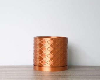 The Wallflower Planter in Copper