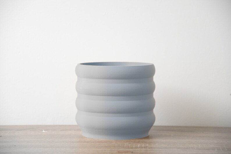 Bubbly Planter with Drainage, 3D Printed Plant Pot, Home Decor, 6 Inch, 8 Inch, Succulent Pot, Flower Pot, Unique Planter, Plant Lover Gift, Gifts for Her, Event Decor, Retro Planter, Minimalist Plant Pot, Miss Planty Pants