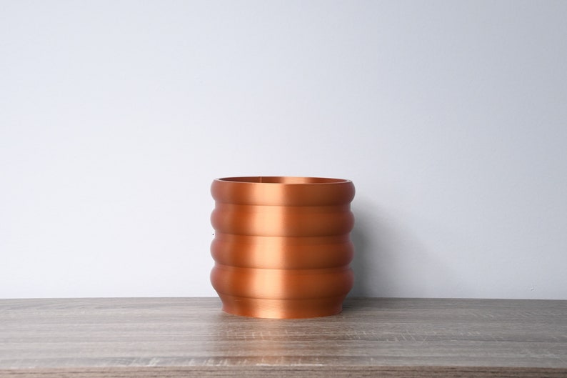 The Bubbly Planter in Copper image 1