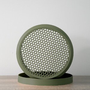 The Mabel Planter in Matte Dark Green image 5