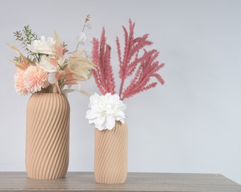 The Penelope Dry Vase in Tan