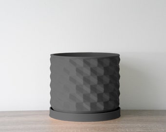 The Bibliotheque Planter in Black