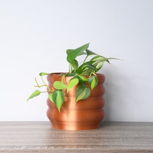 The Bubbly Planter in Copper image 2