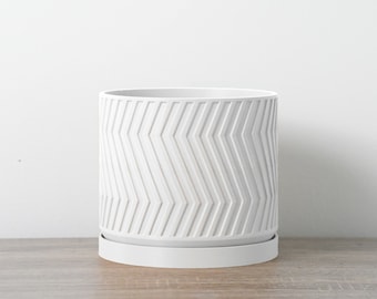 The Naomi Planter in White