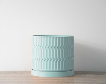 The Mabel Planter in Teal