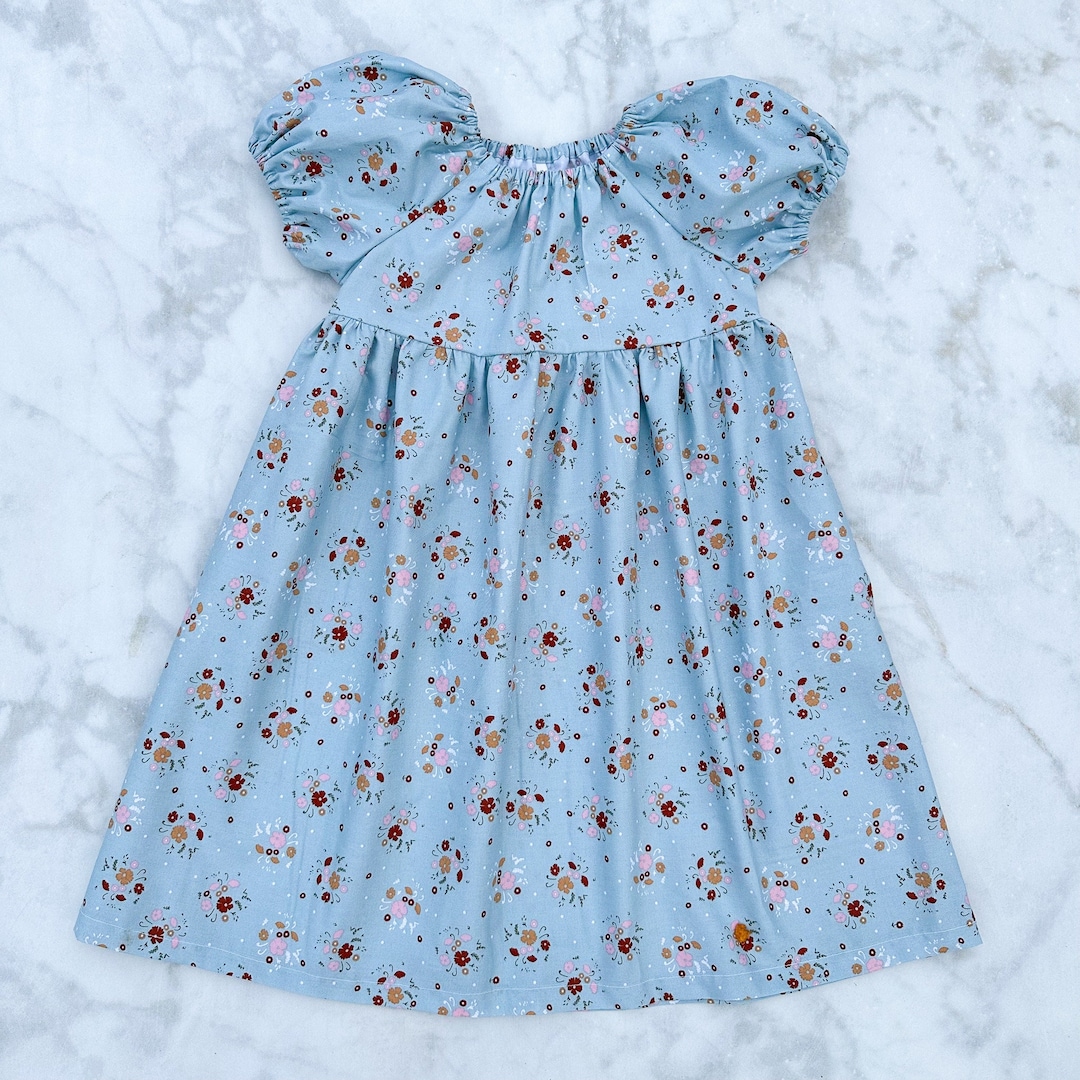 B is for Baby Dress - Blue