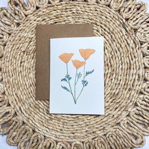 Poppy Greeting Card