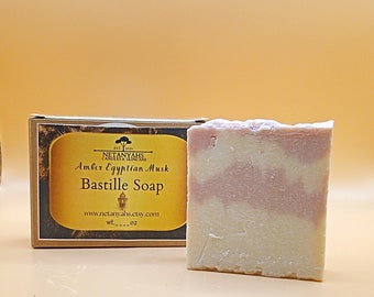 Amber Bastille Soap - Olive oil  soap
