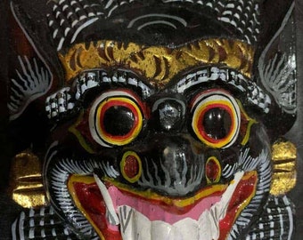 Masque de Bali pour décoration murale