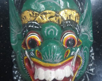 Masque de Bali pour décoration murale