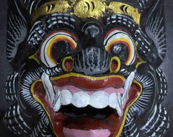 Masque de Bali pour décoration murale