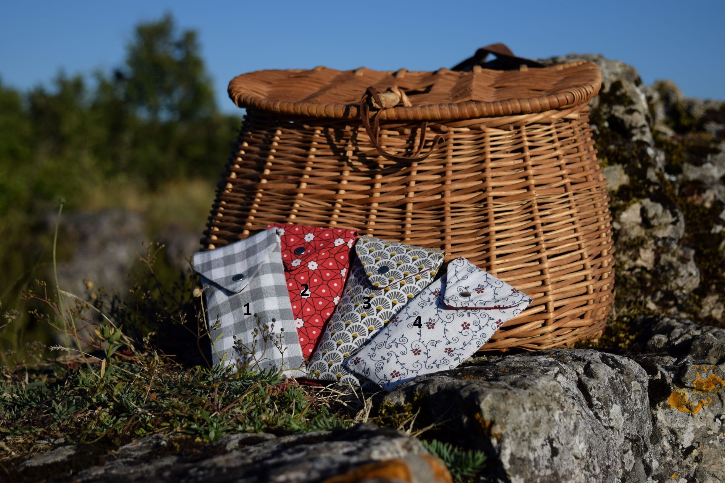 Covered with a wooden picnic from Alisier Etsy