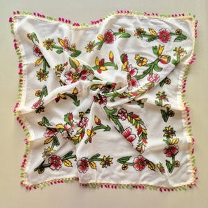 Antique Turkish Oya Scarf with Needle Lace - Traditional Turkish Lacework Oya Scarf - Mothers Day Gift Valentines Day Gift for Her - Yazma