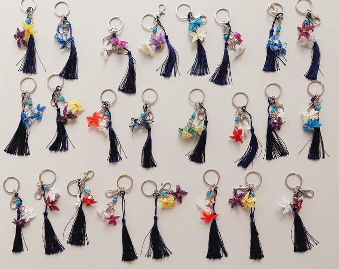 Protection Keychain, 24 Pieces Keychain Set, Bead, Wholesale Keychain, LUCY Keychains, Favours