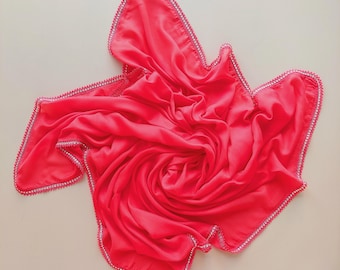 Turkish Oya Scarf with Crochet Lace - Traditional Turkish Lacework Oya Scarf - Mothers Day Gift  Valentines Day Gift for Her