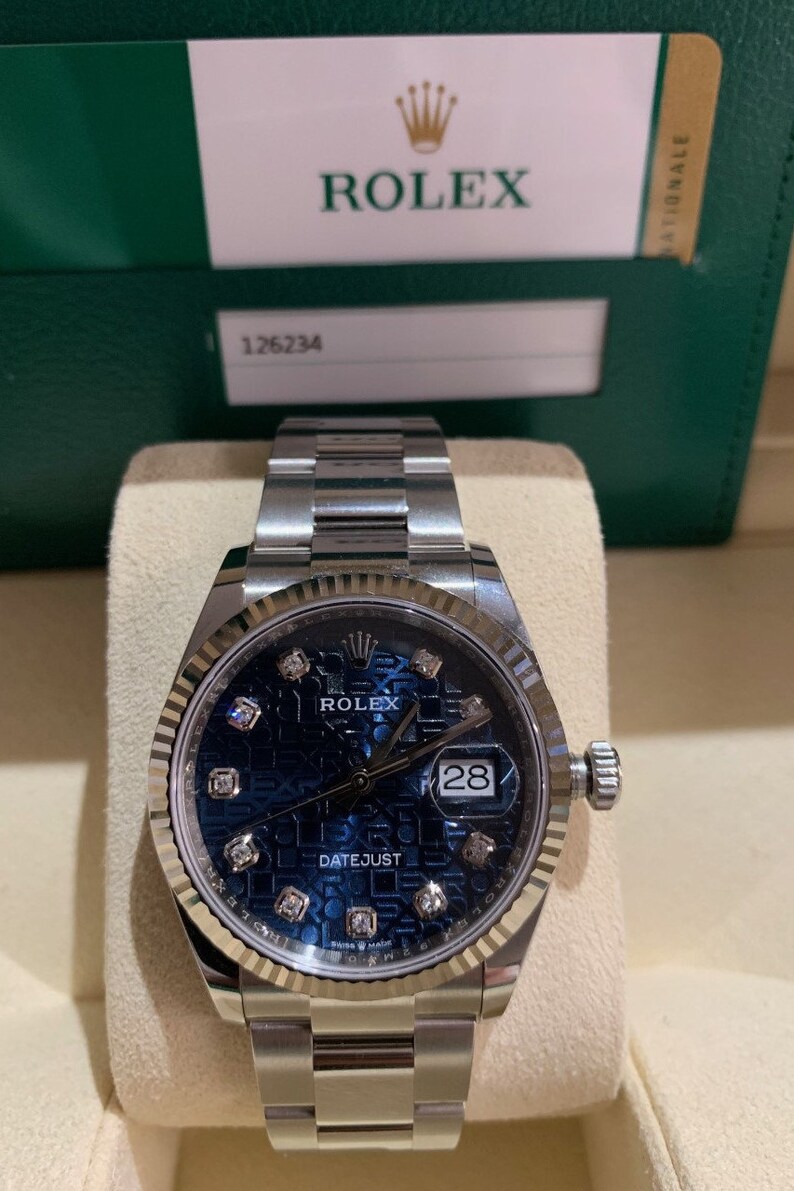 rolex datejust 34 jubilee