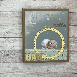 Mini Album Scrapbooking Hello Baby