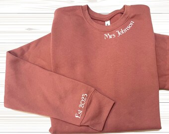 Engagement Gift - Mrs Sweater Est Personalised