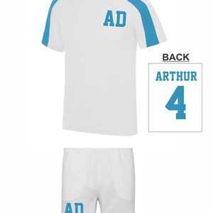 Kit deportivo personalizado para niños - Tiras de fútbol - fútbol americano - fútbol - béisbol - ropa de equipo imagen 8