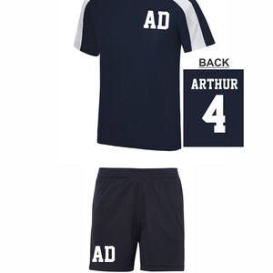 Kit deportivo personalizado para niños - Tiras de fútbol - fútbol americano - fútbol - béisbol - ropa de equipo imagen 3