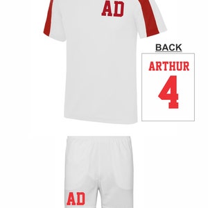 Kit deportivo personalizado para niños - Tiras de fútbol - fútbol americano - fútbol - béisbol - ropa de equipo imagen 7