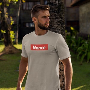 Personalised Stag Do Nonce Prank T-shirt Inspired by Designer Brand image 4
