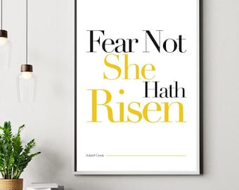 Schitts Creek Print | Moira Rose | SHE HATH RISEN