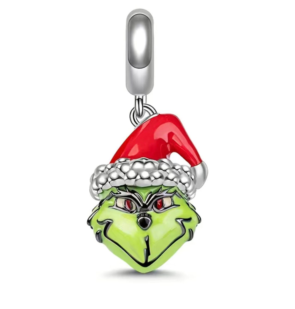 Christmas Grinch bead pens!