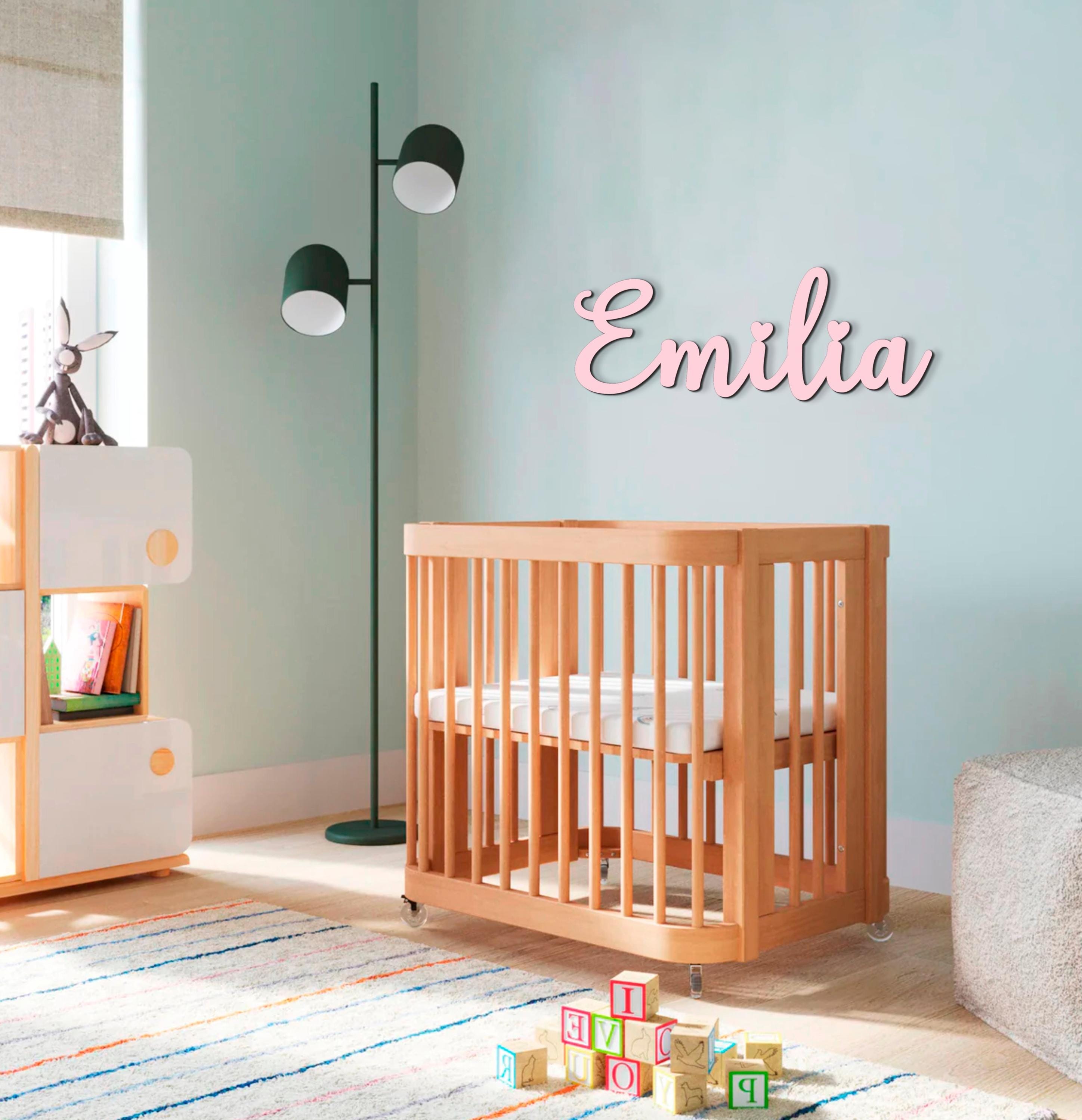 Wooden Name Sign Nursery Wall Decor Custom Baby Name - Etsy