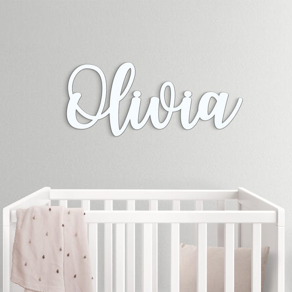 Wooden Name Sign Baby Name Sign Nursery Name Sign Custom Wood Sign Wooden Letters Wooden Sign Wood Name Sign Name Nursery Sign Baby Name