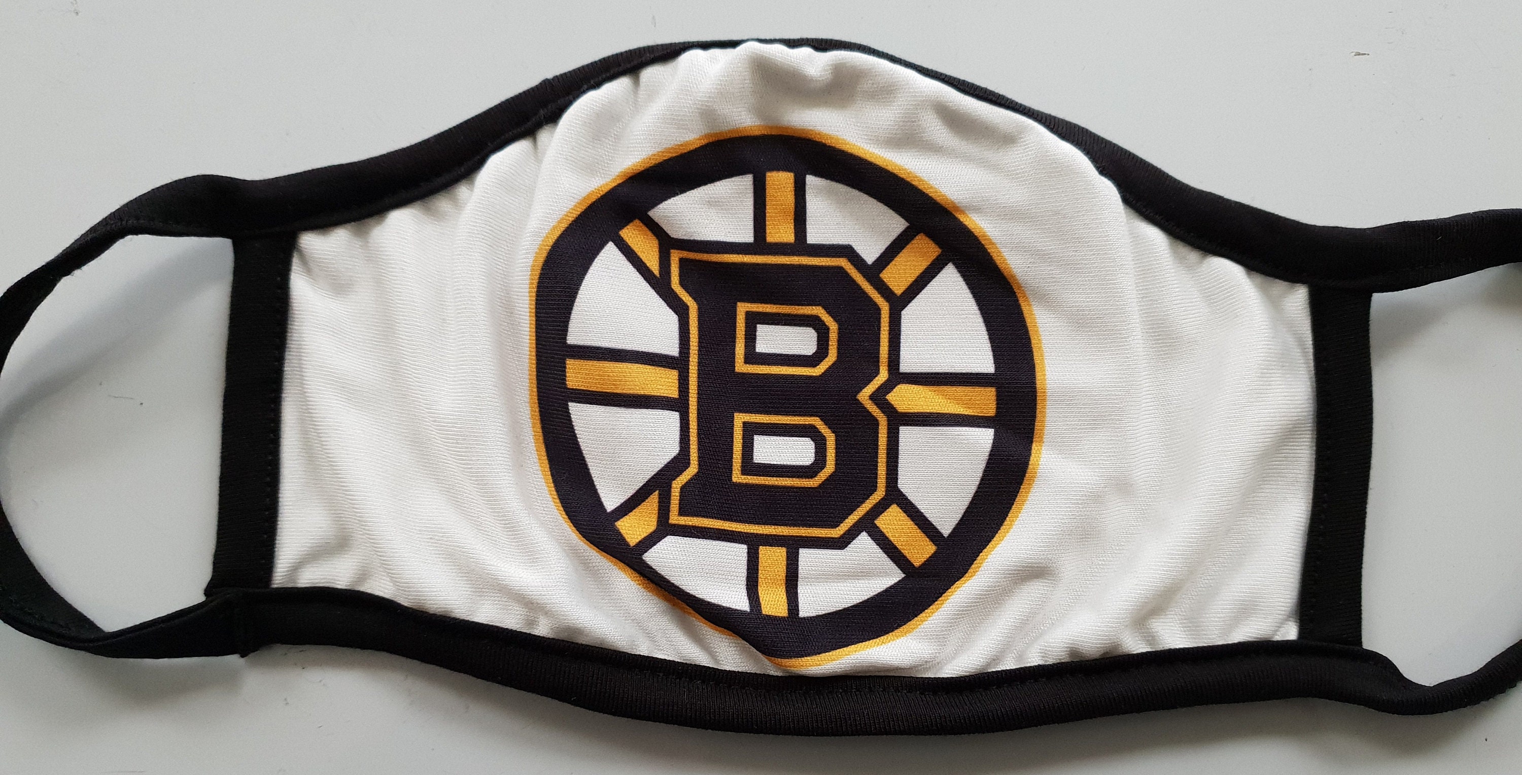 Boston Bruins Face Mask 3 layered 100 Cotton Face mask. Etsy