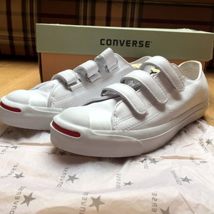 Converse Jack Purcell Leather / leather Red Line Eu 42/UK 7,5 Dead Stock New with Box / New original image 1