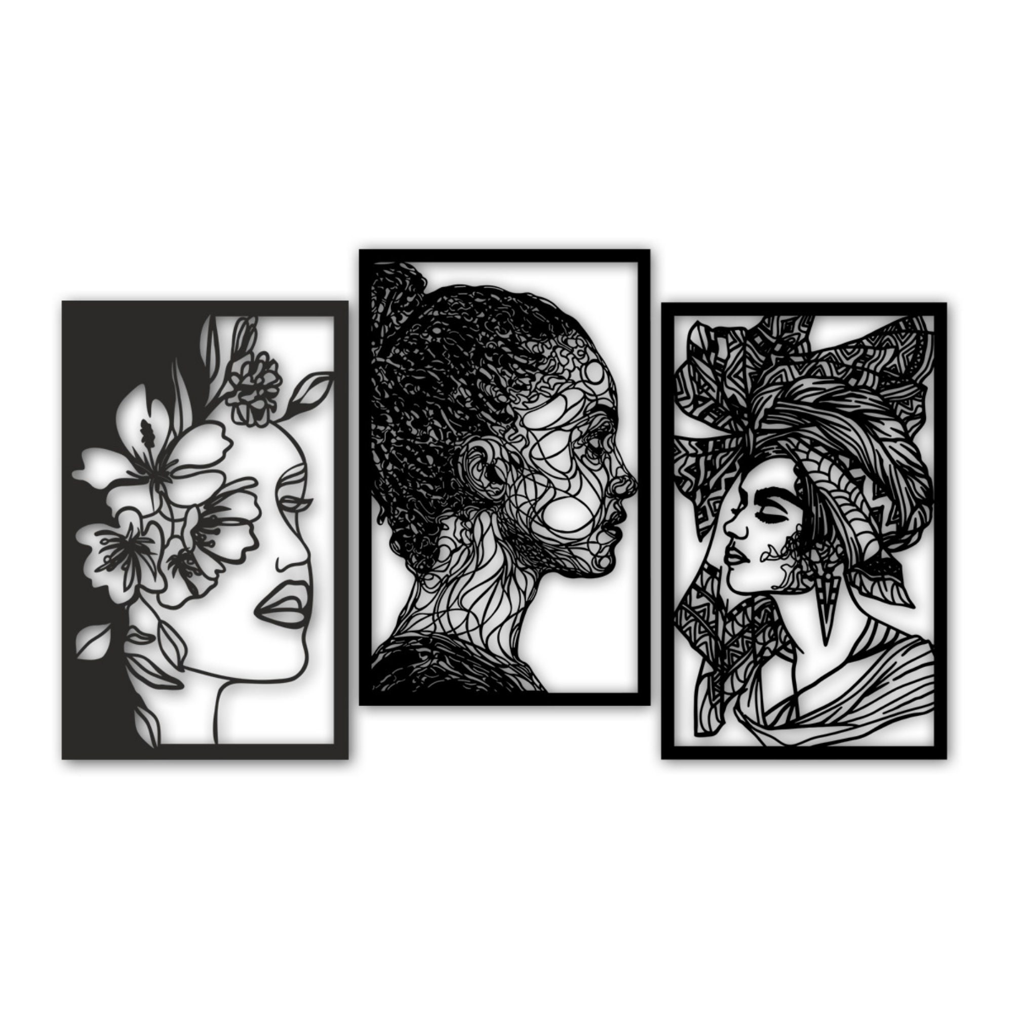 Wooden Wall Art Decor Mdf Wall Art Decor Laser Cut Wall Art Etsy UK