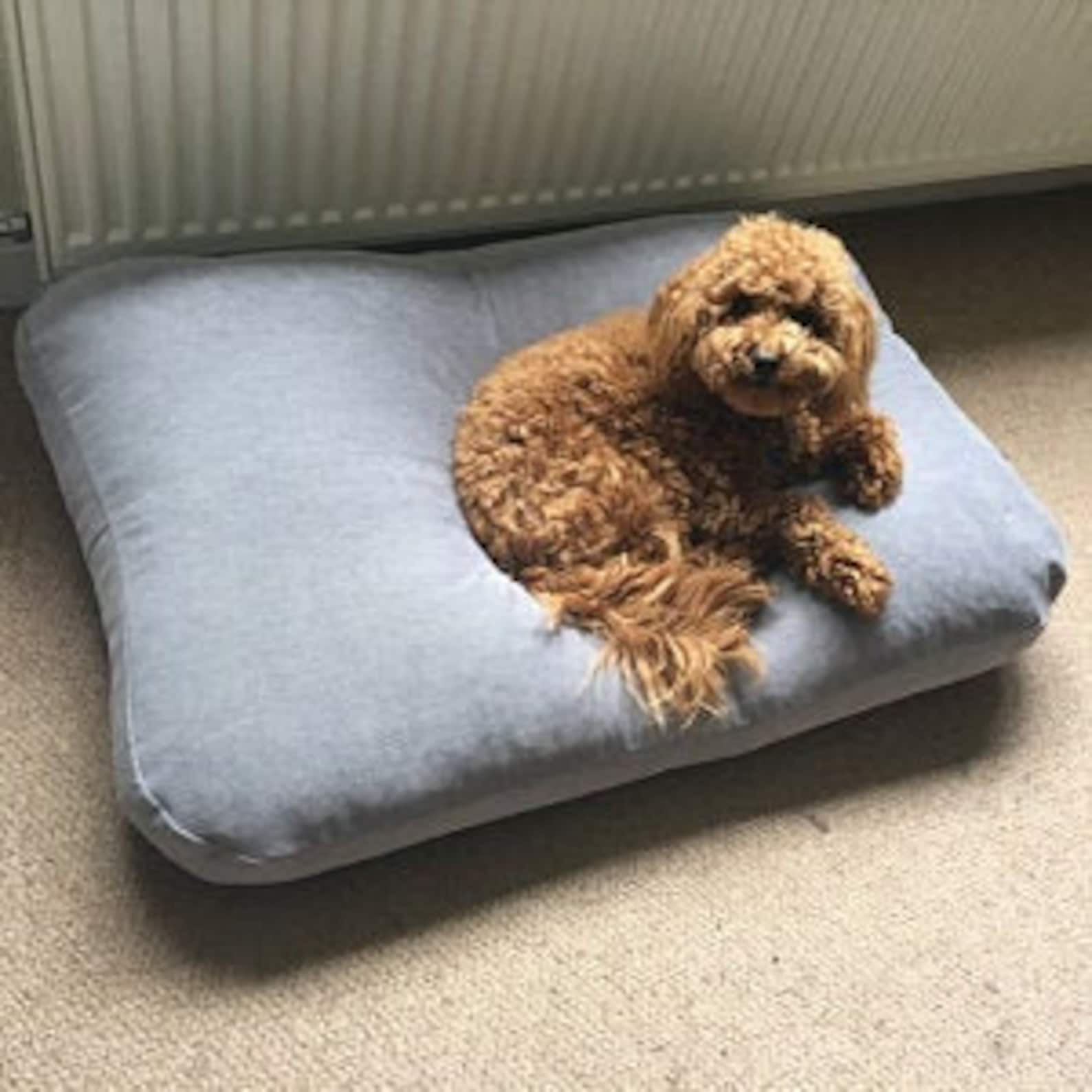 Luxury Bean Bag Dog Bed Mediumlarge Orthopaedic Dog Etsy UK