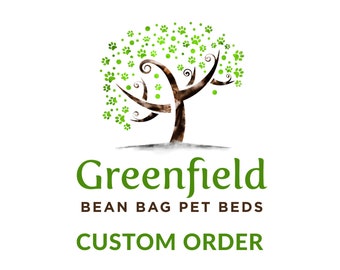 ADD ON ITEM, Dog Bed Spare Cover, Reserved only for customers of Medium-Large Bean Bag Bed, Dog Mattress, Luxury Cushion Pillow Bed Cover