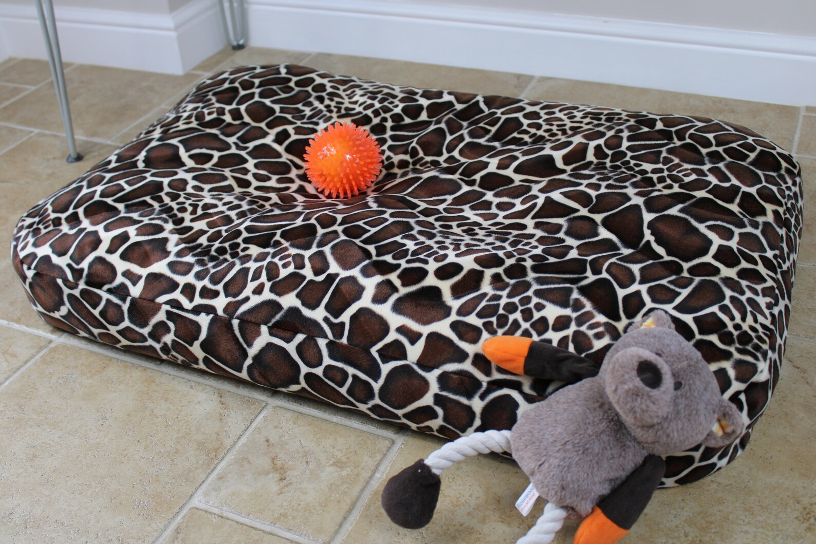 Luxury Bean Bag Dog Bed Mediumlarge Orthopaedic Dog Etsy UK